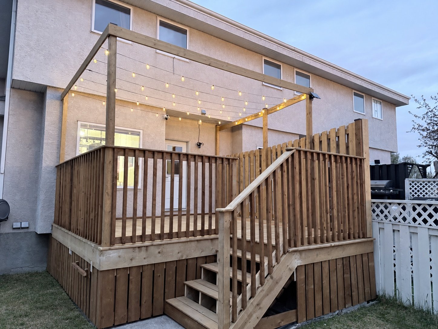 Wooden Deck & Privacy Screen — project view 5