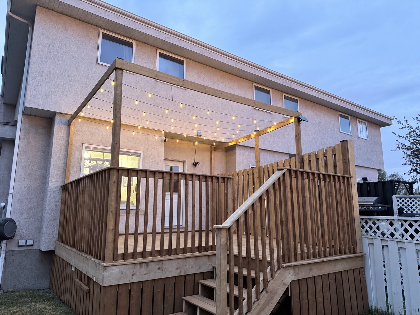 Wooden Deck & Privacy Screen — project view 4