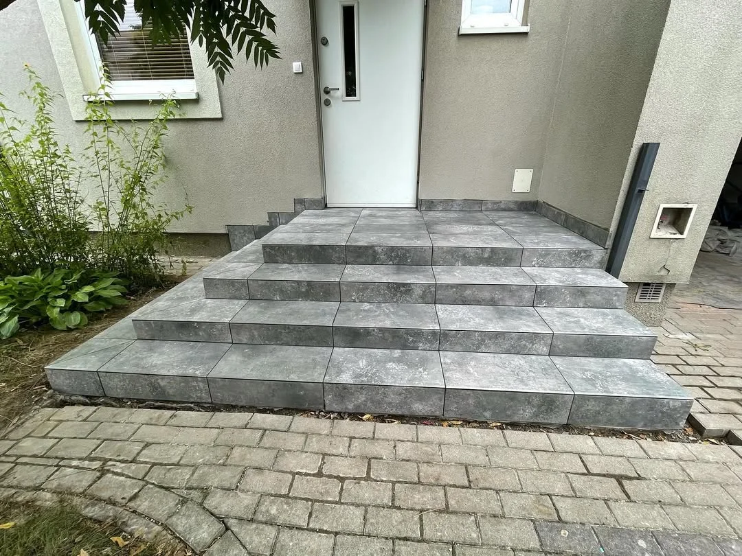 Tiled entrance steps — photo 1